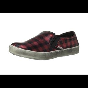 C Label Randy Buffalo Plaid Sneakers